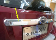 Subaru XV 2011-2017 рр. Накладка над номером Libao (нерж) фото 5
