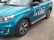 Suzuki Vitara 2015- рр. Бокові пороги OEM (2 шт, алюм) фото 3