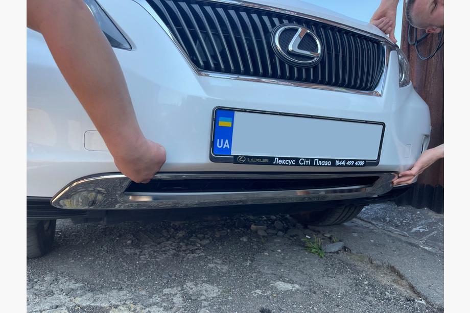 Lexus RX 2009-2015 рр. Передня накладка 2009-2012 Image