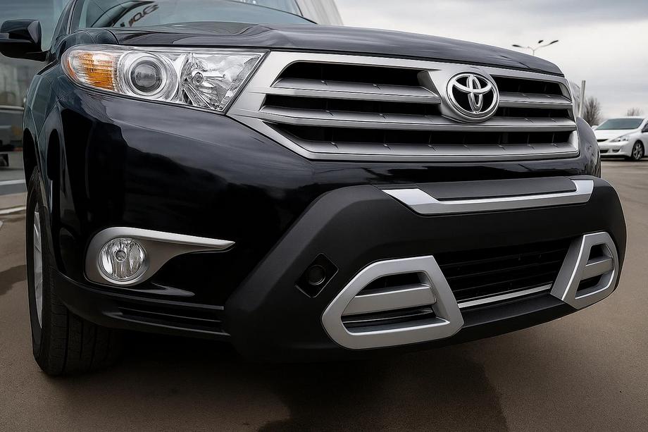 Toyota Highlander 2008-2013 рр. Передня накладка (2010-2014) Image