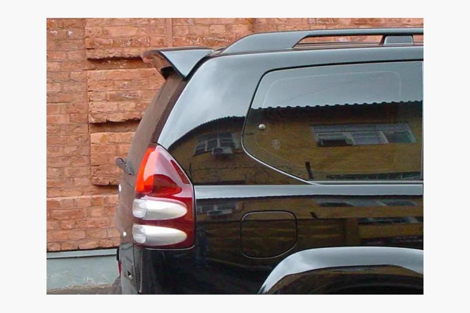 Toyota Land Cruiser Prado 120 2002-2009 рр. Спойлер (під фарбування) Фото 5