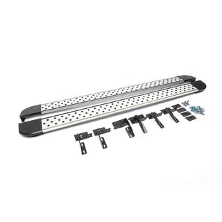 Бокові пороги OEM V1 для LONG (2 шт., Алюміній) Toyota Rav 4 2006-2013 рр. фото 3