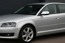 Audi A3 2003-2012 рр. Накладки на дзеркала 2010-2012 (2 шт., нерж.) фото 3