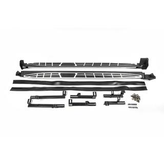 Бокові пороги OEM V5 (2016-2018, 2 шт, алюміній) Toyota Rav 4 2013-2018 рр. фото 3