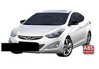 Hyundai I-30 2012-2017 рр. Накладки на дзеркала із вирізом під поворот BMW-style (2 шт) фото 5