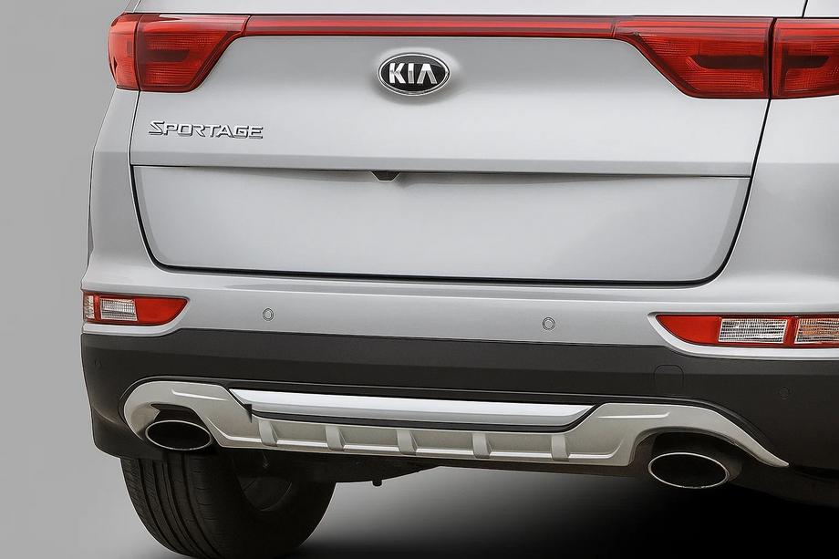 Kia Sportage 2015-2021 рр. Задня накладка V4 (2015-2019) Фото 1