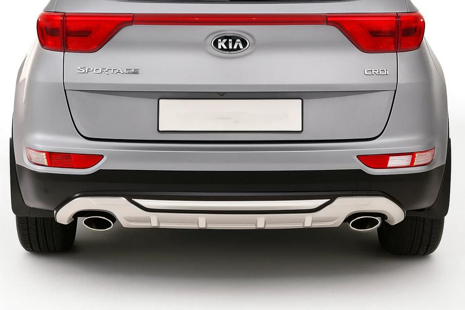 Kia Sportage 2015-2021 рр. Задня накладка V4 (2015-2019) Фото 3