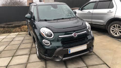 Fiat 500/500L 2013-2022 рр. Дефлектор капота 500L (Eurocap) фото 2