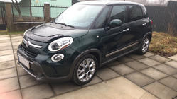 Fiat 500/500L 2013-2022 рр. Дефлектор капота 500L (Eurocap) фото 3