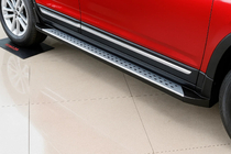 Chery Tiggo 5 2013- рр. Бокові пороги OEM (2 шт., алюміній) фото 1