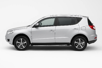 Geely Emgrand X7 2011- рр. Бокові пороги OEM (2014+) фото 3