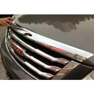 Накладка на капот Libao (пластик) фото 1