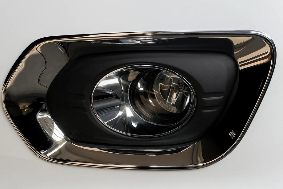 GreatWall Haval H6 2011- рр. Накладки на протитуманки Libao 2012+ (2 шт, пласт) Image