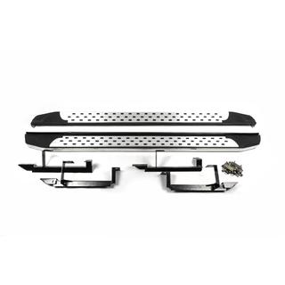 Бокові пороги OEM (2 шт, алюміній) GreatWall Haval H6 2011- рр. фото 2