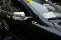 GreatWall Haval H6 2011- рр. Накладки на дзеркала Libao 2012+ (2 шт, пласт) фото 1