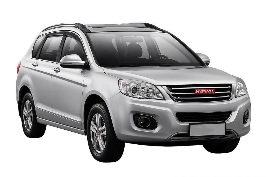 GreatWall Haval H6 2011- рр. Вітровики з хромованим молдингом 2012-2016 (4 шт., Libao) Фото 3