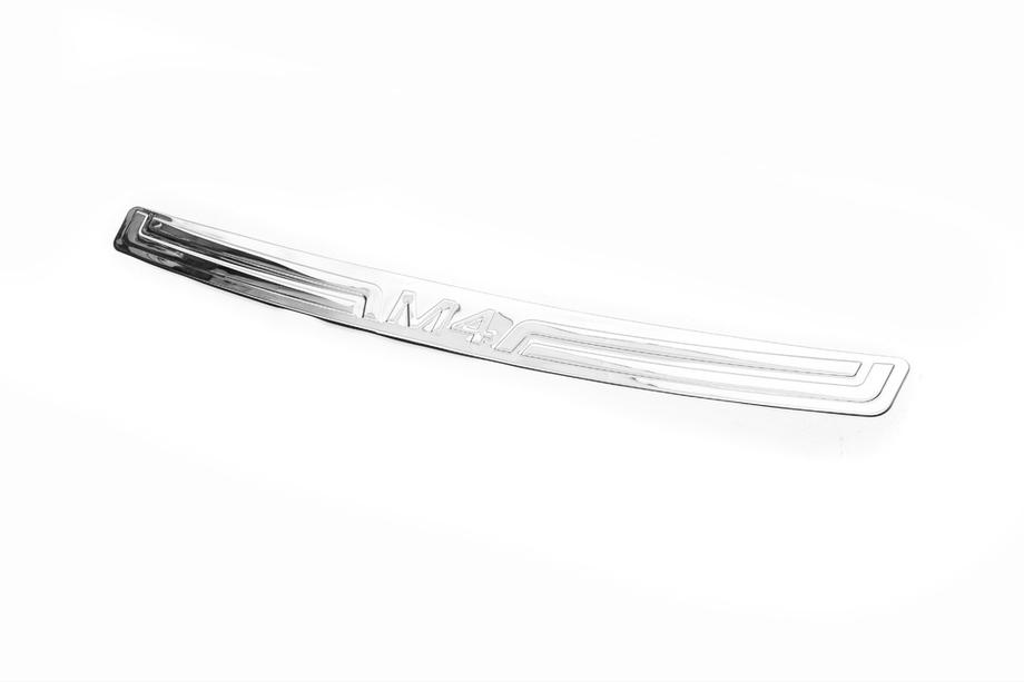 GreatWall Haval M4 2012-2021 рр. Накладка на задній бампер Libao (нерж) Image