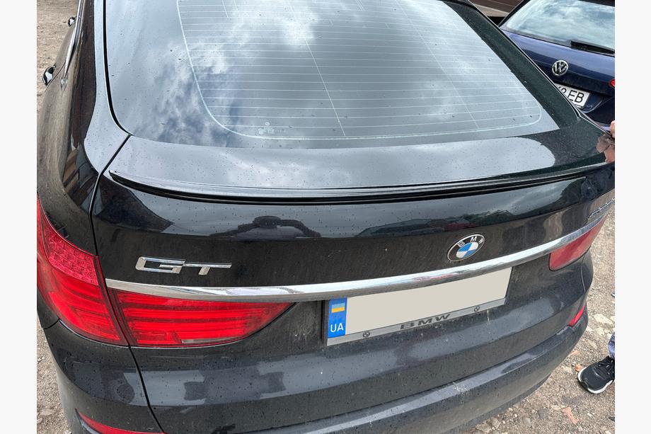 BMW 5 серія F07 2009-2017 рр. Спойлер LIP Sunplex (2009-2013, чорний) Image