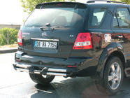 Kia Sorento I BL 2002-2009 рр. Спойлер Meliset (під покраску) фото 1