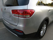 Kia Sorento III UM 2014-2020 рр. Накладка на задній бампер (нерж) фото 5
