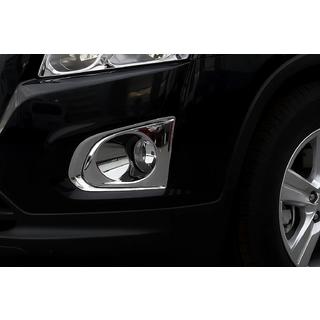 Накладки протитуманки (2 шт, ABS) Chevrolet Trax 2012-2023 рр. фото 1