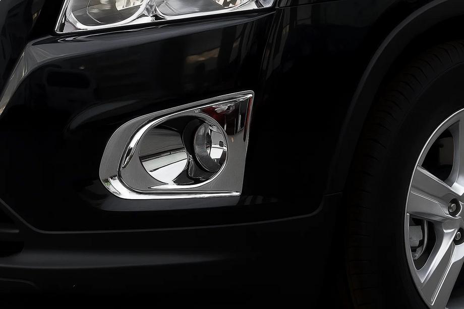 Chevrolet Trax 2012-2023 рр. Накладки протитуманки (2 шт, ABS) Image