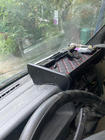 Mercedes Sprinter W901/902/903/904/905 1995-2006 рр. Полиця на панель (2000-2006, Чорна з червоною ниткою) CDI фото 10