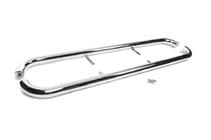 Toyota Land Cruiser 100 1998-2007 рр. Захист бічних порогів (2 шт, нерж) фото 3