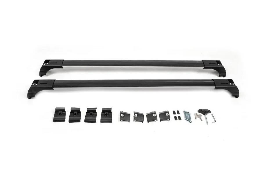 Opel Astra H 2004-2013 рр. Перемички на вбудовані рейлінги під ключ Skybar V2 (2 шт) Фото 6