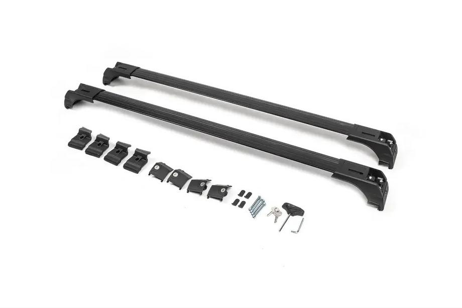 Opel Astra H 2004-2013 рр. Перемички на вбудовані рейлінги під ключ Skybar V2 (2 шт) Фото 7