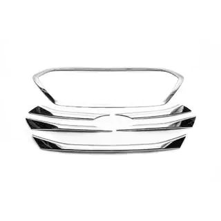 Хром накладки для Tucson Корея 2013-2015 (ABS) Hyundai IX-35 2010-2015 рр. фото 2