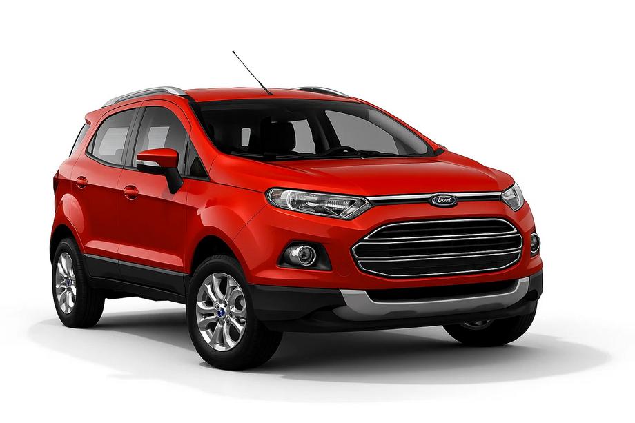 Ford Ecosport 2013-2022 рр. Кромка капота (ABS) Image