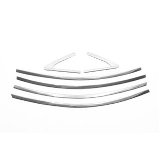 Верхня окантовка скла V2 (для версії Sedan, нерж.) Chevrolet Cruze 2009-2015 рр. фото 2