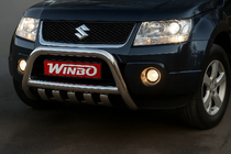 Кенгурятник Winbo (нерж) фото 1