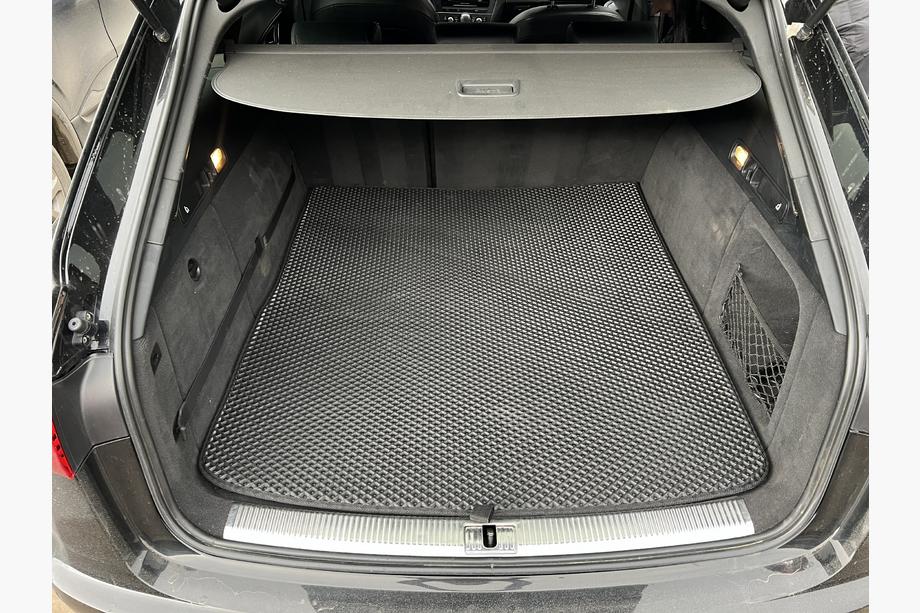 Audi A6 C7 2011-2017 рр. Килимок багажника SW (EVA, чорний) Image