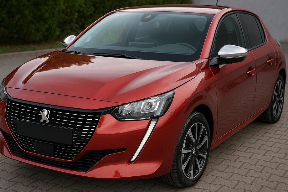 Peugeot 208 2019- рр. Накладки на дзеркала (2 шт, нерж.)
