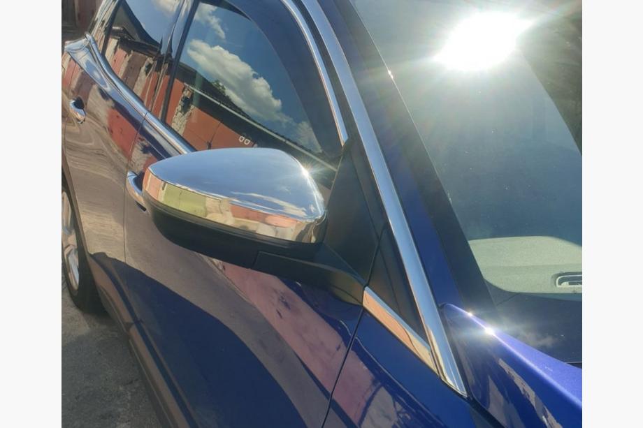 Peugeot 3008 2016-2023 рр. Накладки на дзеркала (2 шт, нерж.) Image