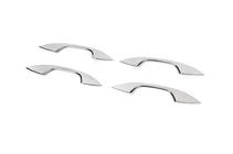 Volkswagen Caddy 2020- рр. Накладки на ручки (4 шт, нерж) фото 3