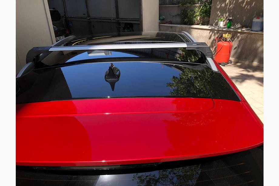 Ford Kuga/Escape 2019- рр. Поперечний багажник на вбудовані рейлінги Flybar (2 шт) Image