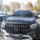 Mercedes X class 2017-2020 рр. Комплект накладок на капот DRAGON (3 шт) фото 1