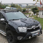 Renault Duster 2008-2017 рр. Накладка на капот (ABS) фото 3