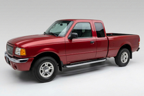 Ford Ranger 2002-2006 рр. Бокові пороги Fullmond (2 шт., Алюміній) фото 1