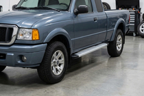 Ford Ranger 2002-2006 рр. Бокові пороги Maya V2 (2 шт., Алюміній) фото 1
