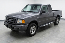 Ford Ranger 2002-2006 рр. Бокові пороги Sunrise (2 шт., Алюміній) фото 1