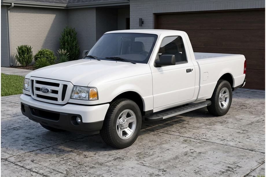 Ford Ranger 2002-2006 рр. Бокові пороги Duru (2 шт., Алюміній) Image