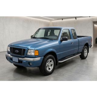 Бокові пороги Maydos V1 (2 шт., Алюміній ↗ нерж) Ford Ranger 2002-2006 рр. фото 1