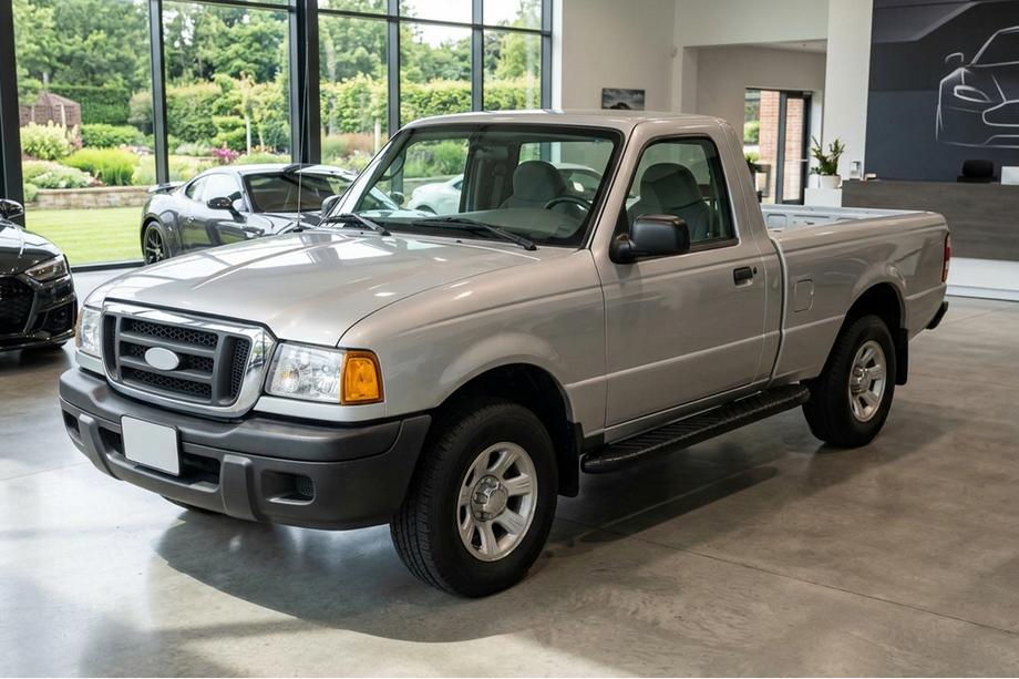 Ford Ranger 2002-2006 рр. Бокові пороги Bosphorus Black (2 шт., Алюміній) Image