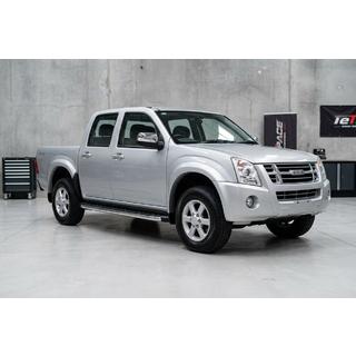 Бокові пороги BlackLine (2007-2012, 2 шт., Алюміній) Isuzu D-Max 2002-2011 рр. фото 1