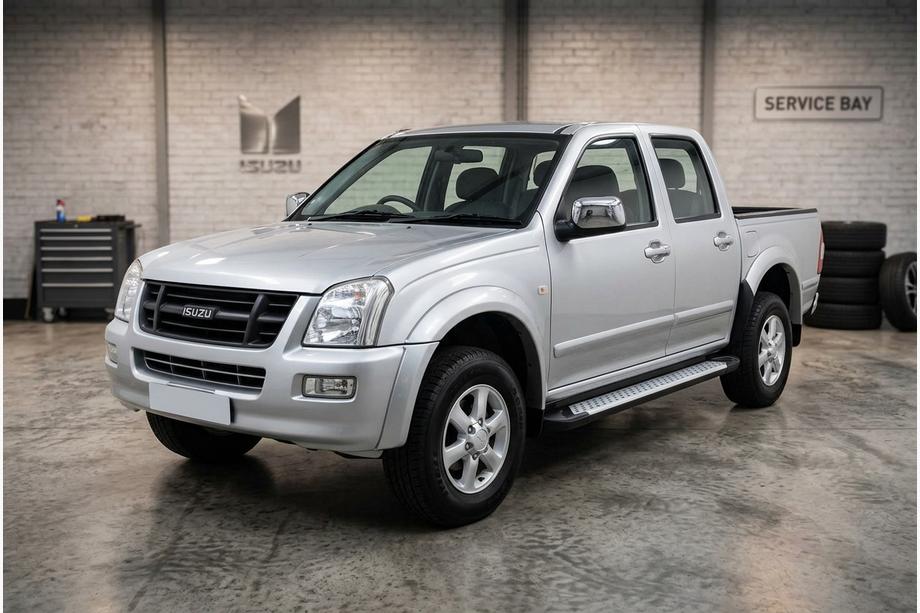 Isuzu D-Max 2002-2011 рр. Бокові пороги Allmond Grey (2007-2012, 2 шт., Алюміній) Фото 1