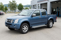 Isuzu D-Max 2002-2011 рр. Бокові пороги Rainbow (2007-2012, 2 шт., Алюміній) фото 1